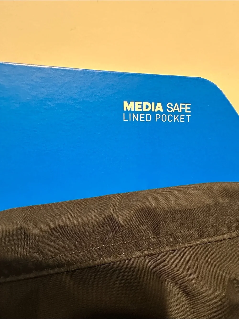 NWT Adidas Media Safe Fully Lines Pull String Back/Shoulder Bag w/Side pocket.